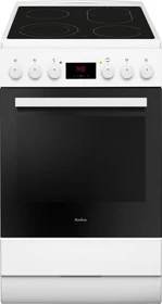 Amica SHC 903 001 W Elektroherd mit Glaskeramik-Kochfeld