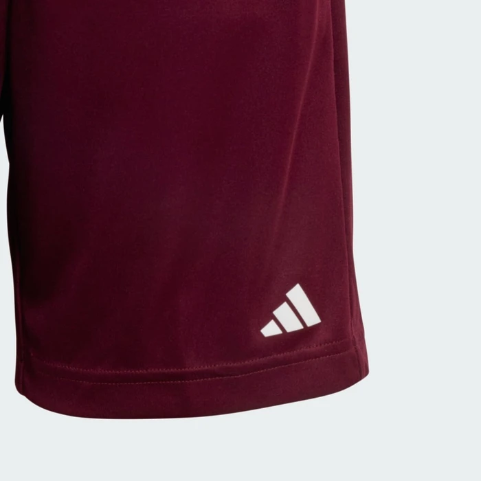 adidas Train Essentials Logo Regular Fit Shorts maroon/white (Junior)