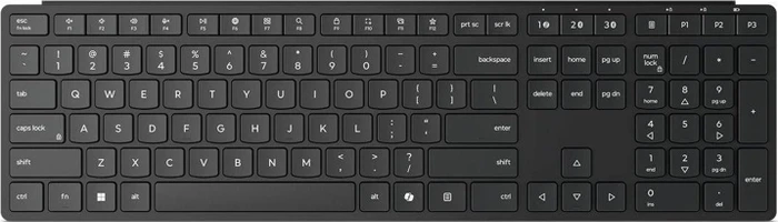 Lenovo Lenovo 700 Modern Wireless Keyboard, Luna Grey, USB/Bluetooth, US