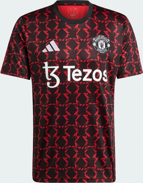 adidas Manchester United Pre-Match Trikot kurzarm black/mufc red (Herren)