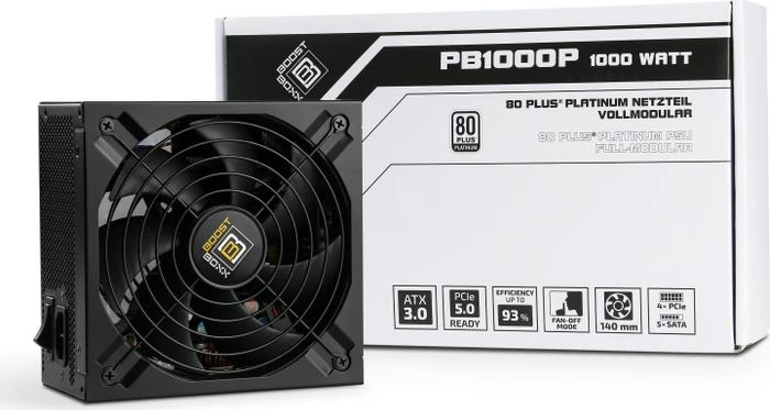 BoostBoxx Power Boost 1000P 1000W, ATX 3.0
