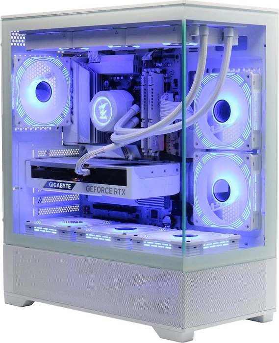 Hyrican Gamemax Ice 7337, Ryzen 7 7800X3D, 32GB RAM, 2TB SSD, GeForce RTX 4070 Ti