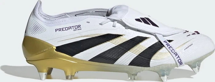 adidas Predator Elite Fold-Over Tongue SG cloud white/core black/gold metallic