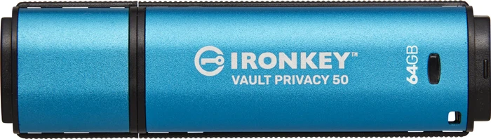 Kingston IronKey Vault Privacy 50 64GB, USB-A, USB 3.2 Gen 1×1