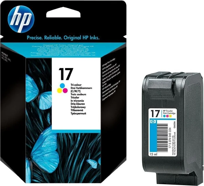 HP Druckkopf mit Tinte 17 dreifarbig