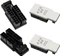 Phobya 12VHPWR Winkeladapter, 12VHPWR auf 4x 8-Pin PCIe Adapter, 180 Grad, links, weiß Vorschaubild