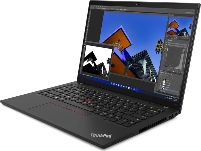 Lenovo ThinkPad T14 G3 (AMD), Thunder Black, Ryzen 5 PRO 6650U, 16GB RAM, 512GB SSD, DE
