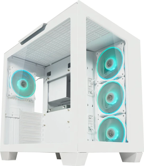 LC-Power Gaming 807W Stormwatch_X, weiß, Glasfenster