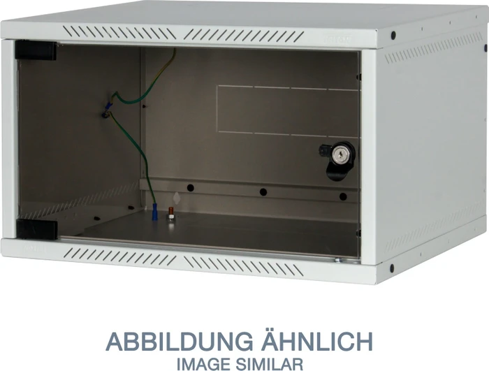Triton RXA-04-AS4CAXA1 zerlegbarer Wandschrank 4HE, hellgrau