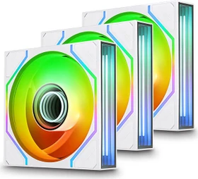 Thermaltake SWAFAN 140 EX Infinity ARGB Sync Snow, weiß, 144mm, 3er-Pack