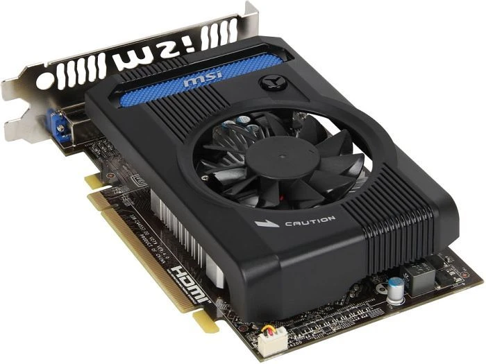 MSI Radeon HD 7750, R7750-PMD2GD3, 2GB DDR3, DVI, HDMI, DP