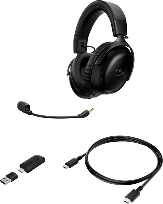 HP HyperX Cloud III S Wireless schwarz