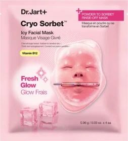 Dr. Jart+ Cryo Sorbet Icy Facial Mask, 4 Stück