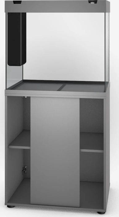 Juwel Lido 200 LED Aquarium-Set mit Unterschrank, grau/grau, 200l