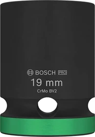 Bosch Professional PRO Impact Außensechskant Steckschlüssel 1/2", 19x38mm, 1 Stück
