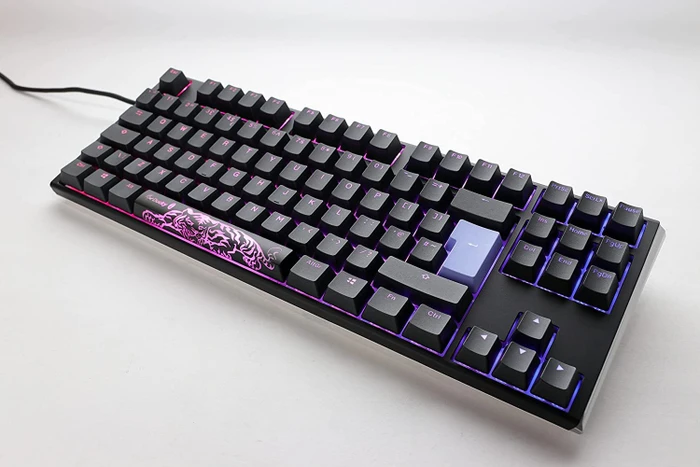 Ducky One 3 TKL PBT, LEDs RGB, Classic Black, MX RGB CLEAR, USB, DE