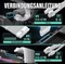 EZDIY-FAB Cable Extension Kit, 1x 24-Pin, 2x 4/8-Pin ATX, 3x 8-Pin PCIe, 16AWG, weiß Vorschaubild