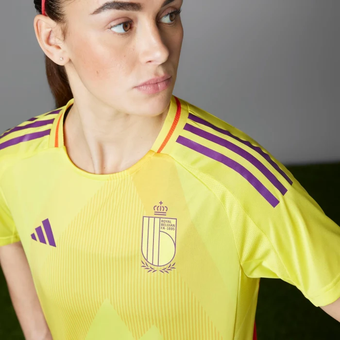adidas UEFA EURO 2025 Belgien Frauenteam Authentic Auswärtstrikot (Damen)