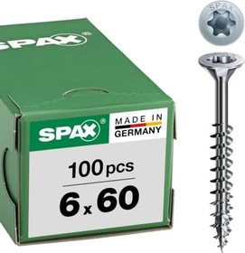 Spax WIROX A9J 4CUT T-STAR plus T30 Universalschraube, 6x60mm, 100 Stück