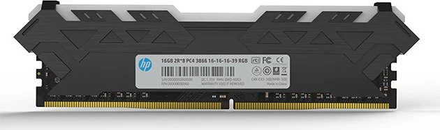HP V8 Series RGB UDIMM 8GB, DDR4-3000, CL16-18-18-36, 1RX8