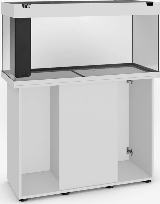 Juwel Rio 180 LED Aquarium-Set mit Unterschrank, weiß/weiß, 180l