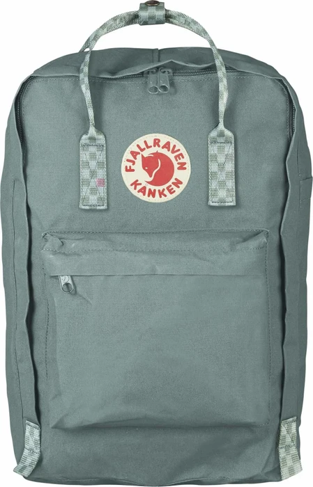 Fjällräven Kanken Laptop 17 frost green/chess pattern