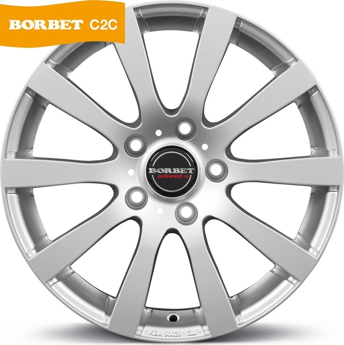 Borbet C2C 8.0x18 5/130 ET50 (verschiedene Farben)