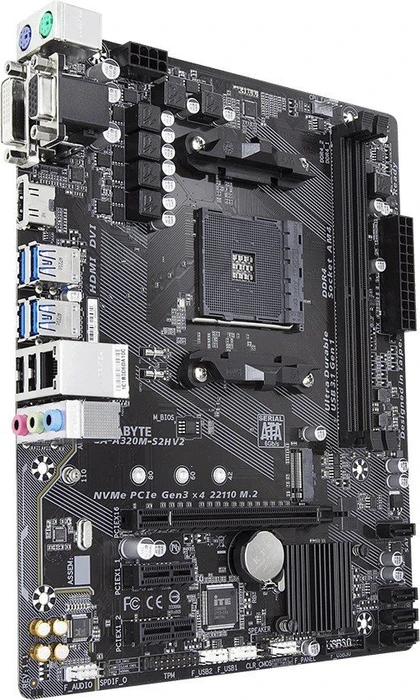 GIGABYTE GA-A320M-S2H V2 (AMD AM4)