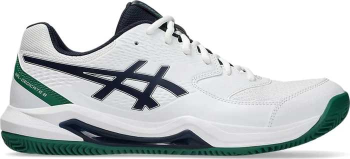 Asics Gel-Dedicate 8 Clay white/midnight (Herren)