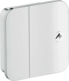 Hansgrohe AXOR One Absperrventil Unterputz edelstahloptik