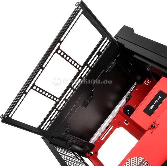 Phanteks Enthoo Evolv ITX rot, Acrylfenster, Mini-ITX