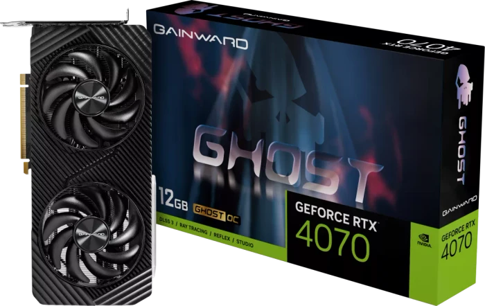 Gainward GeForce RTX 4070 Ghost OC, 12GB GDDR6X, HDMI, 3x DP