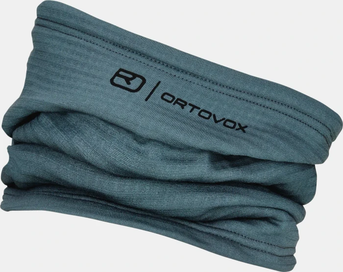 Ortovox Fleece Grid Schlauchtuch dark pacific grey