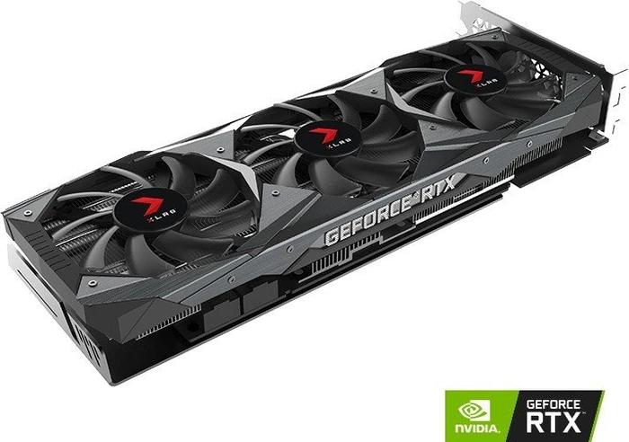 PNY GeForce RTX 2070 SUPER XLR8 Gaming OC Triple Fan, 8GB GDDR6, HDMI, 3x DP