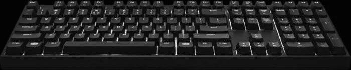 Cooler Master MasterKeys Pro L, LEDs weiß, White, MX RED, USB, DE
