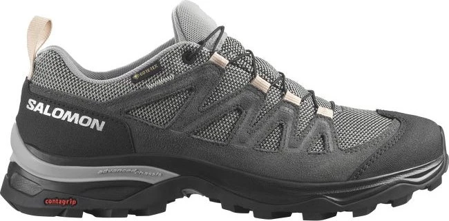 Salomon X Ward Leather Gore-Tex gull/black/ebony (Damen)