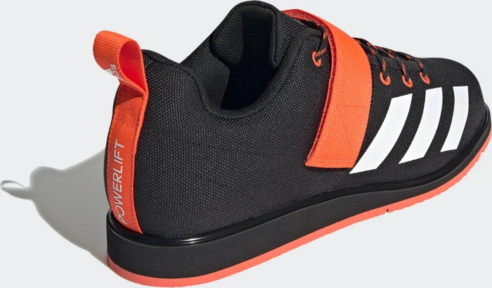 adidas Powerlift 4 core black/cloud white/solar red (Herren)