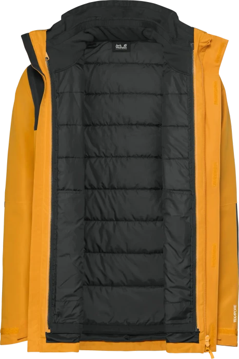 Jack Wolfskin Jasper Pro 3in1 Funktionsjacke burly yellow JW (Herren)