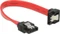 DeLOCK SATA 6Gb/s Kabel rot 0.1m, unten gewinkelt Vorschaubild