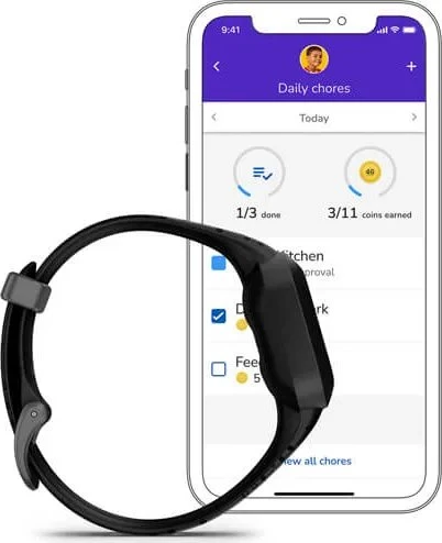 Garmin vivofit jr. 3 Aktivitäts-Tracker cosmic black