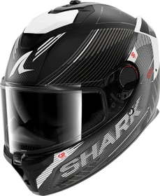 Shark Spartan GT Pro Carbon Axium matt grau/schwarz/weiß