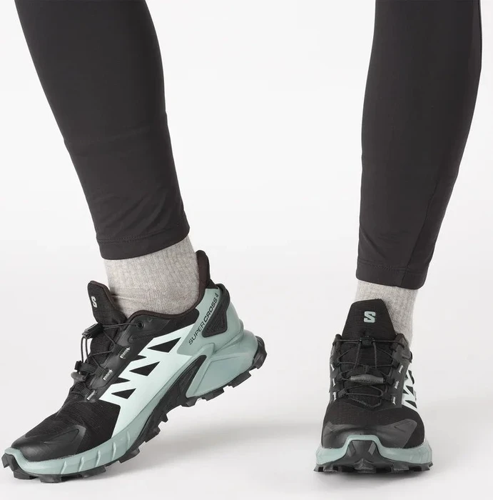 Salomon Supercross 4 GTX black/trellis/yucca (Damen)