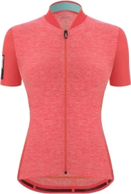 Santini Colore Puro Trikot kurzarm orange (Damen)