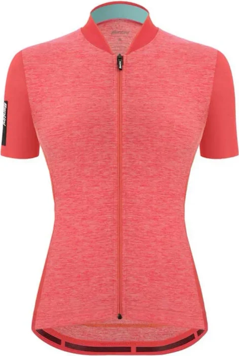 Santini Colore Puro Trikot kurzarm orange (Damen)