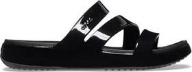 Crocs Getaway Patent Strappy schwarz (Damen)