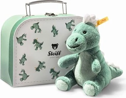 Steiff Joshi Baby T-Rex im Koffer 16cm grün