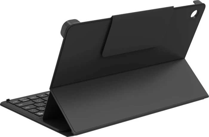 Samsung Neon Keyboard Case mit AI-Taste für Galaxy Tab S10 Lite/Tab S10 FE, schwarz, DE