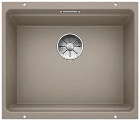 Blanco Etagon 500-U InFino Unterbau Becken mittig tartufo