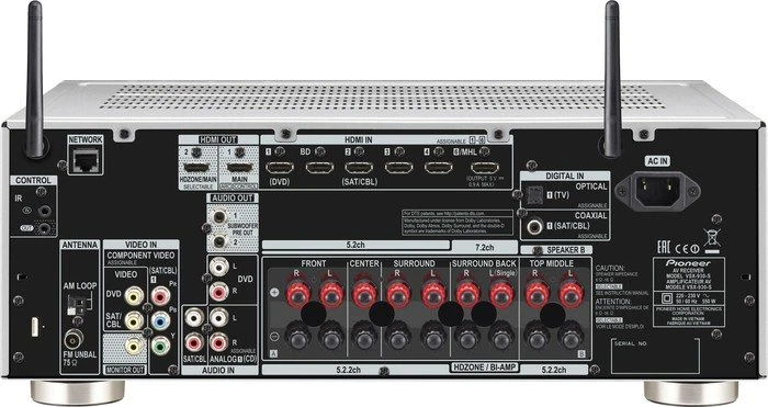Pioneer VSX-930 silber