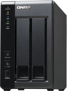 QNAP Turbo Station TS-219P II, 512MB RAM, 1x RJ-45 1000Base-T, 2x USB-A 3.0